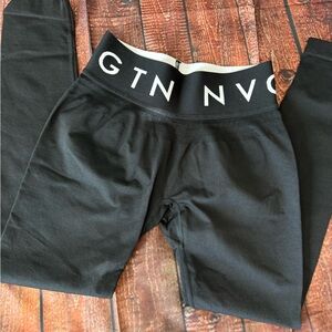 NVGNT Black Sport Seamless Leggings